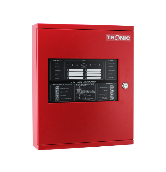 Tronic Fire Control Panel Non-Addressable 2 Zone 1 Tronic Fire Control Panel Non-Addressable 2 Zone