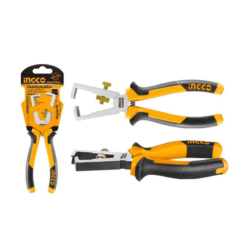 Ingco Wire Stripping Pliers 6&Quot; Hwsp08168 2 Ingco Wire Stripping Pliers 6&Quot; Hwsp08168