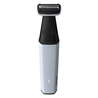 Philips Cordless Bodygroom & Intimate Areas Trimmer, Clinically Tested for Sensitive Skin, 40 min Runtime, Bi-directional Trimmer and 3mm Comb Series 3000 BG3007