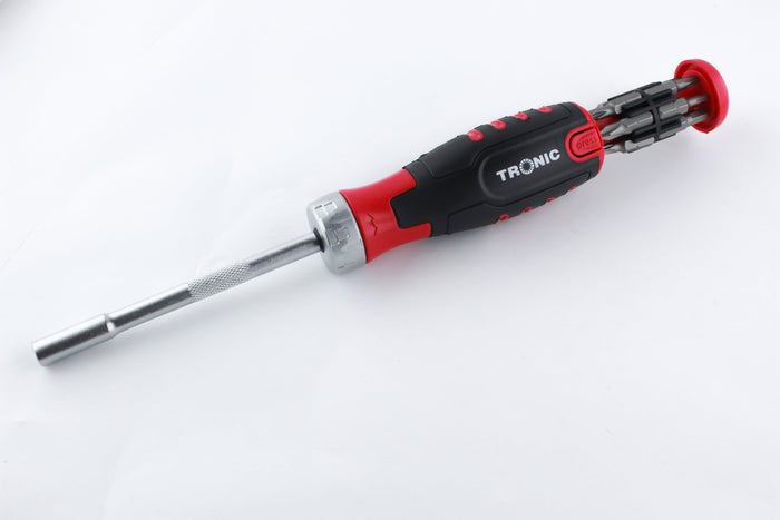 Tronic Ratchet Screw Driver 12-In-1 3 Tronic Ratchet Screw Driver 12-In-1