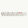 Tronic 5 Way Extension Socket
