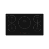 Evvoli Induction Hob 5 Burners Soft Touch Control With 9 Stage Power Setting 9700W IH905B