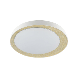 Tronic White With Yellow Half Moon LED Changeable (3 Shades) Ceiling light