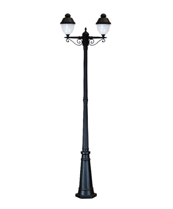 Tronic Ornamental 2 Headed Bollard Light 1 Tronic Ornamental 2 Headed Bollard Light