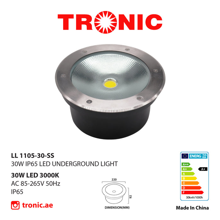 Tronic Inground Light 30W 3 Tronic Inground Light 30W