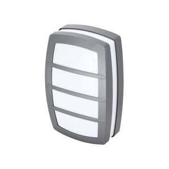 Tronic Grey Bulkhead with Polycarbonate Diffuser and Grill