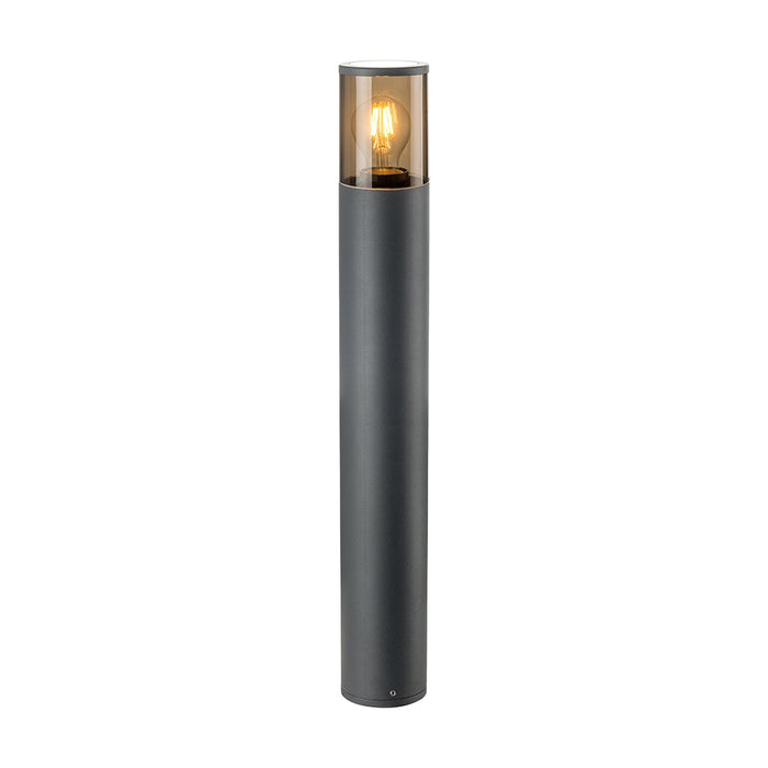 Tronic Round Black Bollard Light 1 Tronic Round Black Bollard Light