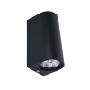 Tronic Black Up & Down COB Wall Light