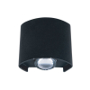 Tronic Rectangular-shaped Curved Up & Down COB Wall Light