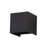 Tronic Black Square 6 Watts Wall Light