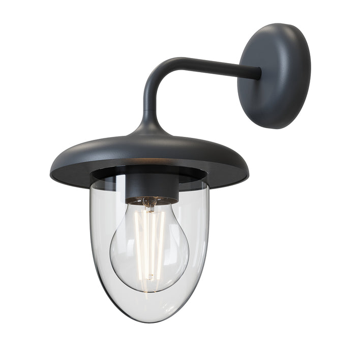 Tronic Oval Shaped Clear Aluminium Wall Light 1 Tronic Oval Shaped Clear Aluminium Wall Light