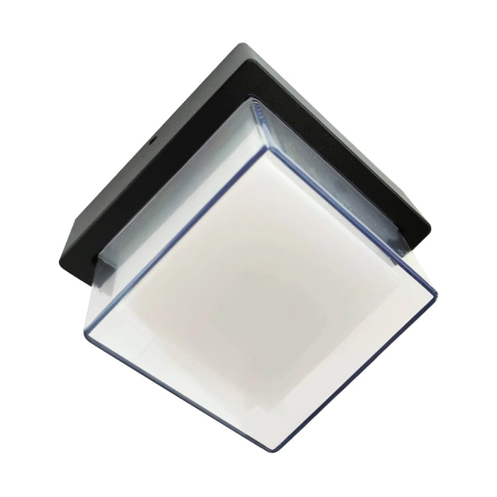 Tronic Black Led Wall Light Square 1 Tronic Black Led Wall Light Square