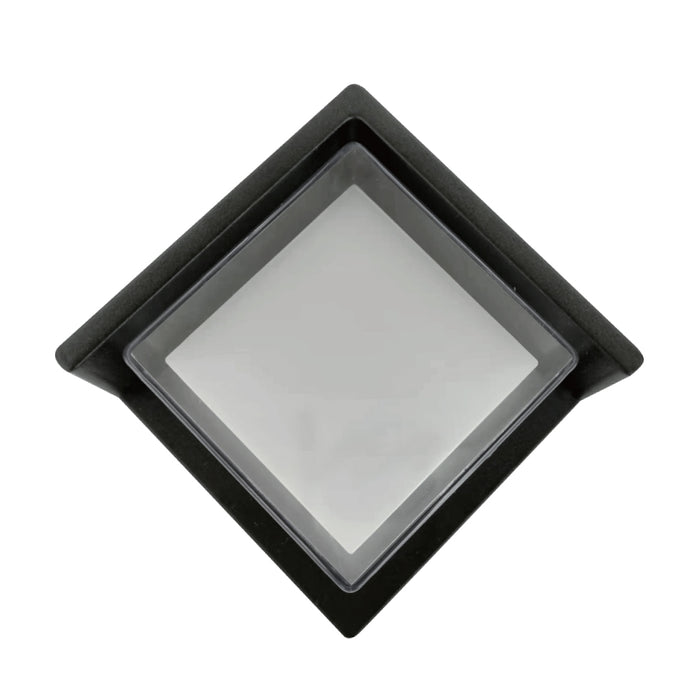 Tronic Black Led Wall Light Square 2 Tronic Black Led Wall Light Square