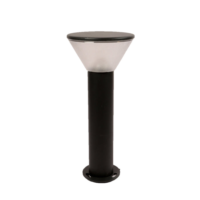 Tronic Black Cone-Shaped Garden Bollard 1 Tronic Black Cone-Shaped Garden Bollard