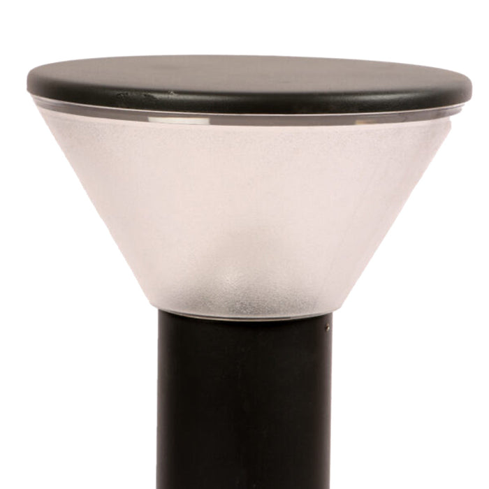 Tronic Black Cone-Shaped Garden Bollard 3 Tronic Black Cone-Shaped Garden Bollard