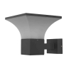 Tronic Black Square Cone-Shaped Wall Light