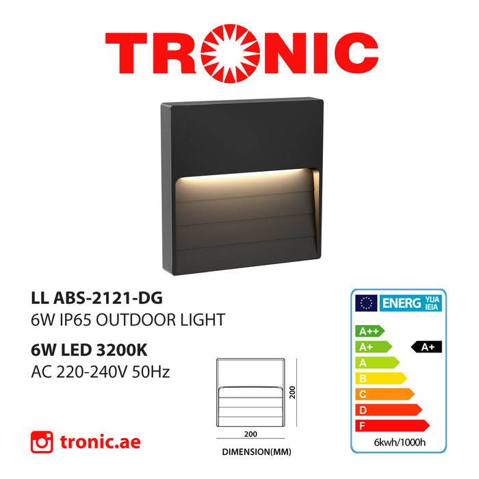 Tronic Square Wall Light 3 Tronic Square Wall Light