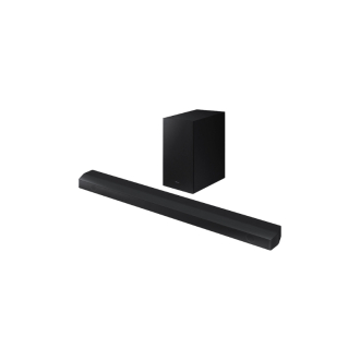 Samsung Soundbar with Subwoofer 3.1ch B-Series with Dolby Digital 5.1 & DTS Virtual X, Bass Boost, Adaptive Sound Lite, One Remote HW-B650/ZN