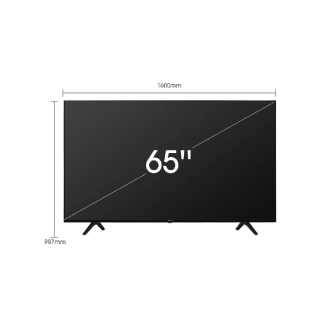 Hisense 65" LED UHD 4K Smart TV with Dolby Vision, 4K AI Upscaler, Game Mode PLUS, Voice Control, Precision Colou, VIDAA 65A6N