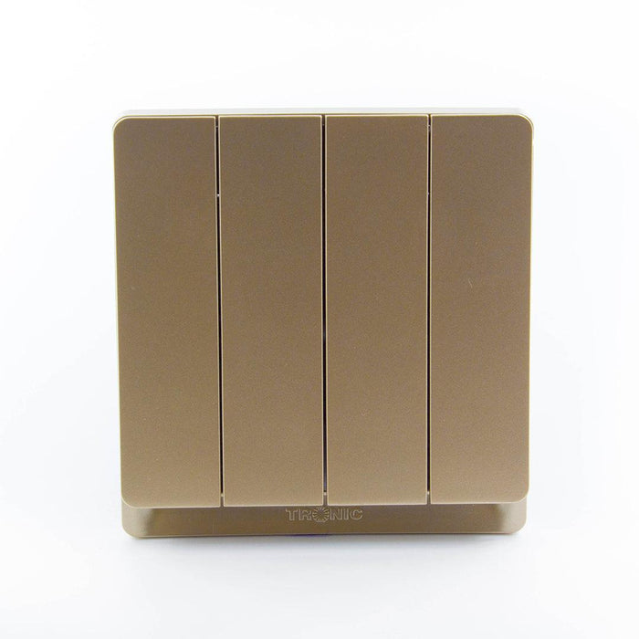 Tronic 4 Gang 1 Way Switch 2 Tronic 4 Gang 1 Way Switch