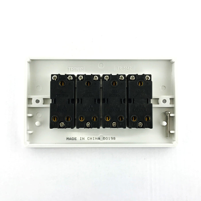 Tronic 4 Gang 2 Way Switch Standard 3 Tronic 4 Gang 2 Way Switch Standard