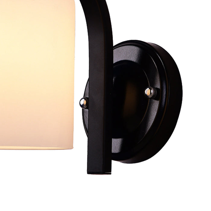 Tronic White Glass Wall Lamp 3 Tronic White Glass Wall Lamp