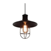 Tronic Black Vintage Pendant Cage Light