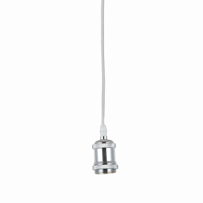 Tronic Hanging E27(Screw) Pendant Holder Chrome 1 Tronic Hanging E27(Screw) Pendant Holder Chrome