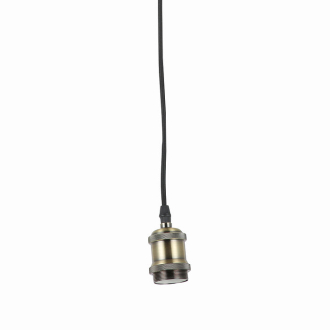 Tronic Hanging E27(Screw) Pendant Holder Copper
