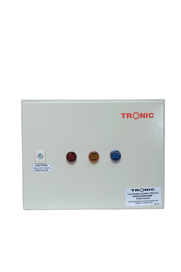 Tronic Busbar Chamber 100A 6 Way 2 Tronic Busbar Chamber 100A 6 Way