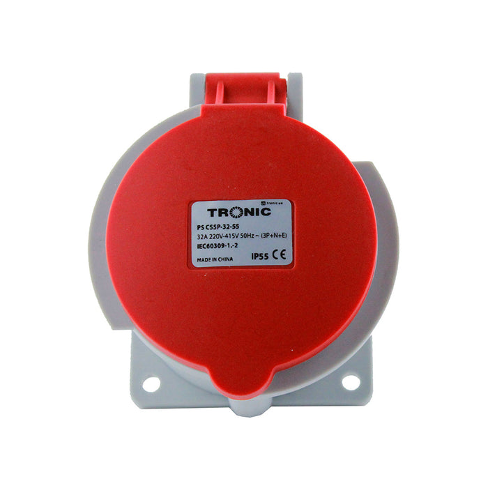 Tronic Industrial Wall Socket 5-Pin 1 Tronic Industrial Wall Socket 5-Pin