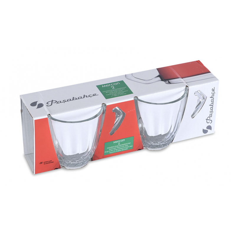 Pasabahce Mercan Mugs 160Ml 6Pcs Crystal Look, Refined Design And Dishwasher Safe 55733 9 Pasabahce Mercan Mugs 160Ml 6Pcs Crystal Look, Refined Design And Dishwasher Safe 55733