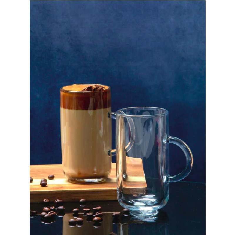 Pasabahce Iconic Glass Coffee Mug 270Ml 6Pcs 55743 4 Pasabahce Iconic Glass Coffee Mug 270Ml 6Pcs 55743