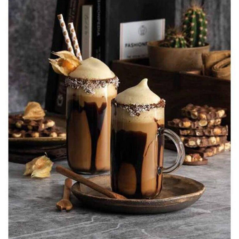 Pasabahce Iconic Glass Coffee Mug 270Ml 6Pcs 55743 6 Pasabahce Iconic Glass Coffee Mug 270Ml 6Pcs 55743