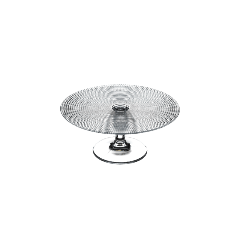Pasabahce Patisserie Foot Service Glass Plate 28Cm, Stylish Design, Versatile Size, High Quality Craftsmanship 95240