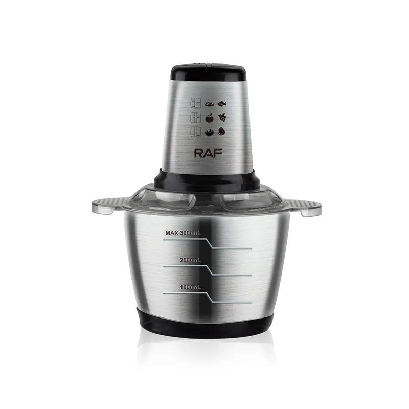 Raf Chopper 2L 1000W Stainless Steel, 4 Sharp Blades R.7034 1 Raf Chopper 2L 1000W Stainless Steel, 4 Sharp Blades R.7034