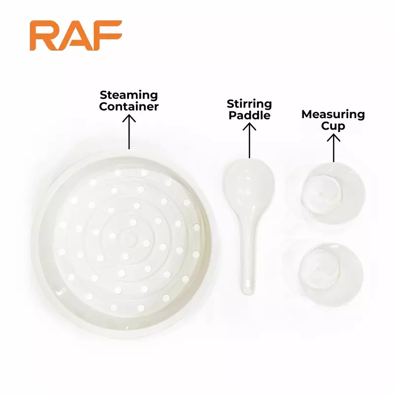 Raf Rice Cooker 5L 900W, Multi Function Menu, Constant Temperature, 24 Hour Timer, Fry, Heat, Steam, Bake &Amp; Stew R.178 4 Raf Rice Cooker 5L 900W, Multi Function Menu, Constant Temperature, 24 Hour Timer, Fry, Heat, Steam, Bake &Amp; Stew R.178