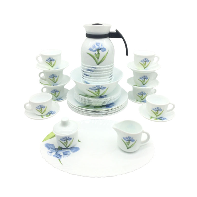 La Opala Dinner Set Royal Iris Classique 47 Pieces Lr047 2 La Opala Dinner Set Royal Iris Classique 47 Pieces Lr047