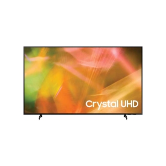 Samsung 43" LED 4K Crystal UHD Smart TV, Air Slim Design, Game Mode, Ambient Mode, Q-Symphony 43AU8000