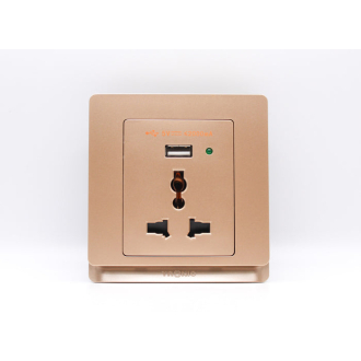 Tronic Single Socket with USB
