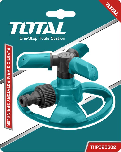 Total Rotary Sprinkler 3 Arm 16&Quot; Thps23602 2 Total Rotary Sprinkler 3 Arm 16&Quot; Thps23602