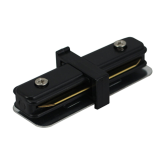 Tronic Black Tracklight Connector with 2 Wires