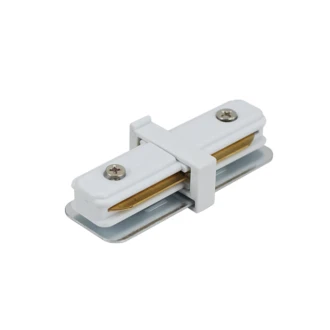 Tronic White Tracklight Connector with 2 Wires