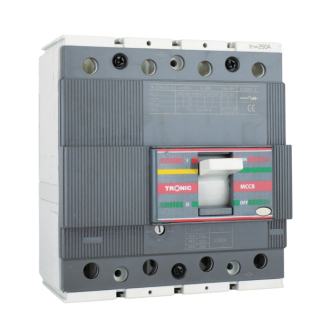 Tronic MCCB 250 Amps 4 Pole Adjustable