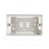 Tronic Twin Switch Surface Box