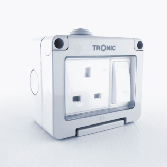 Tronic Waterproof Single Socket 13Amps