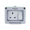 Tronic Waterproof Single Socket 13Amps