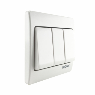 Tronic 3 Gang 2 Way Big Button Switch
