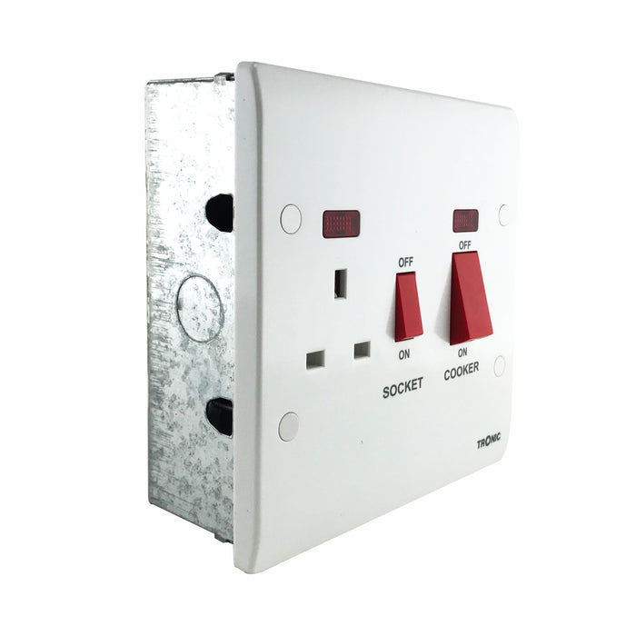 Tronic Cooker Unit With Galvanized Iron Switch Box 2 Tronic Cooker Unit With Galvanized Iron Switch Box