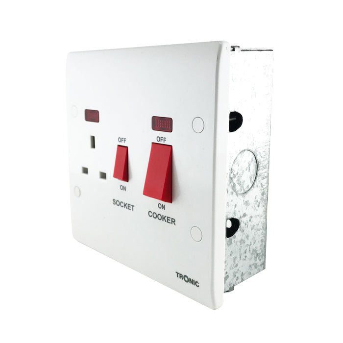 Tronic Cooker Unit With Galvanized Iron Switch Box 3 Tronic Cooker Unit With Galvanized Iron Switch Box